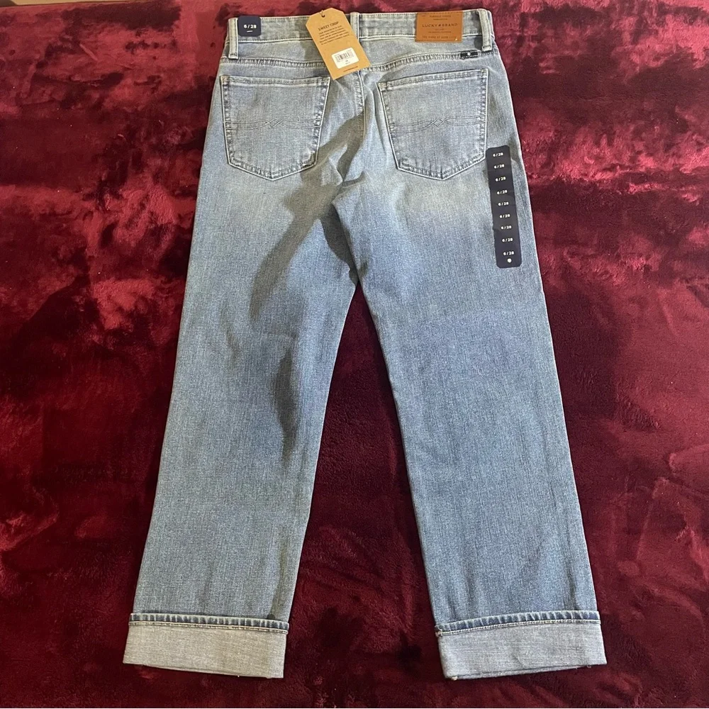 Lucky Brand Women's Blue Crop Jeans 6/28